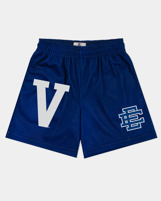 EE Big V Navy Shorts