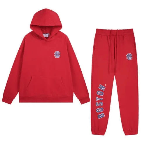 EE Eric Emanuel Boston Tracksuit Red