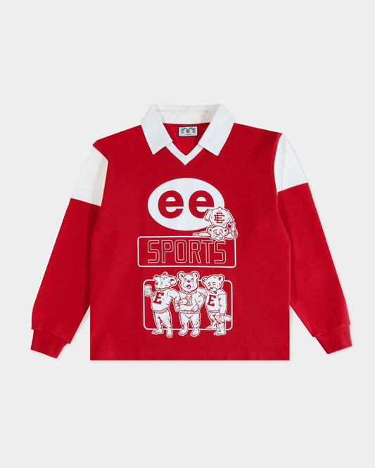 EE® Mascot Rugby Red
