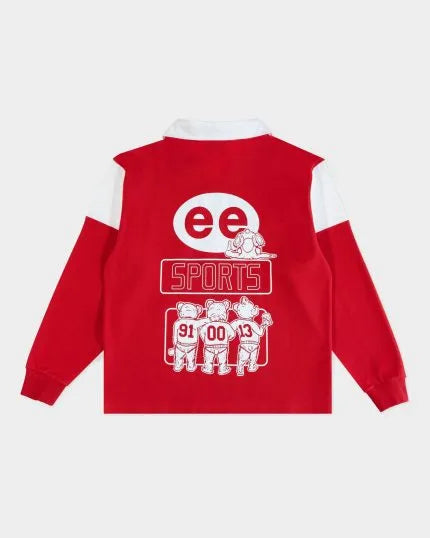 EE® Mascot Rugby Red