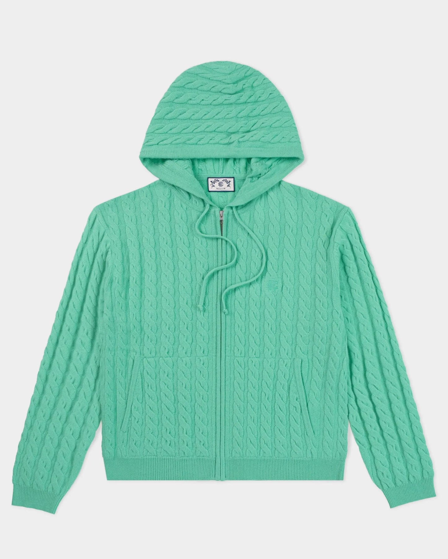 EE® Cable Knit Zip-Up Hoodie